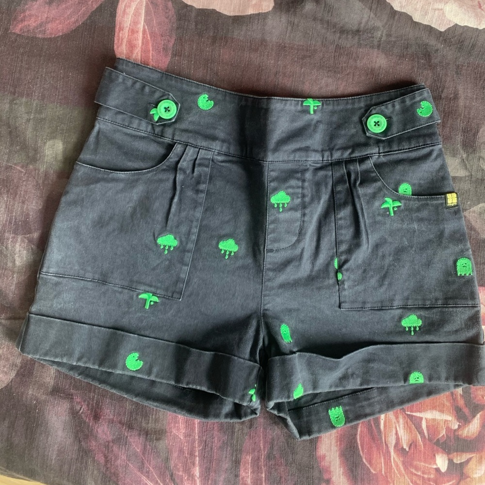 Navy blue shorts